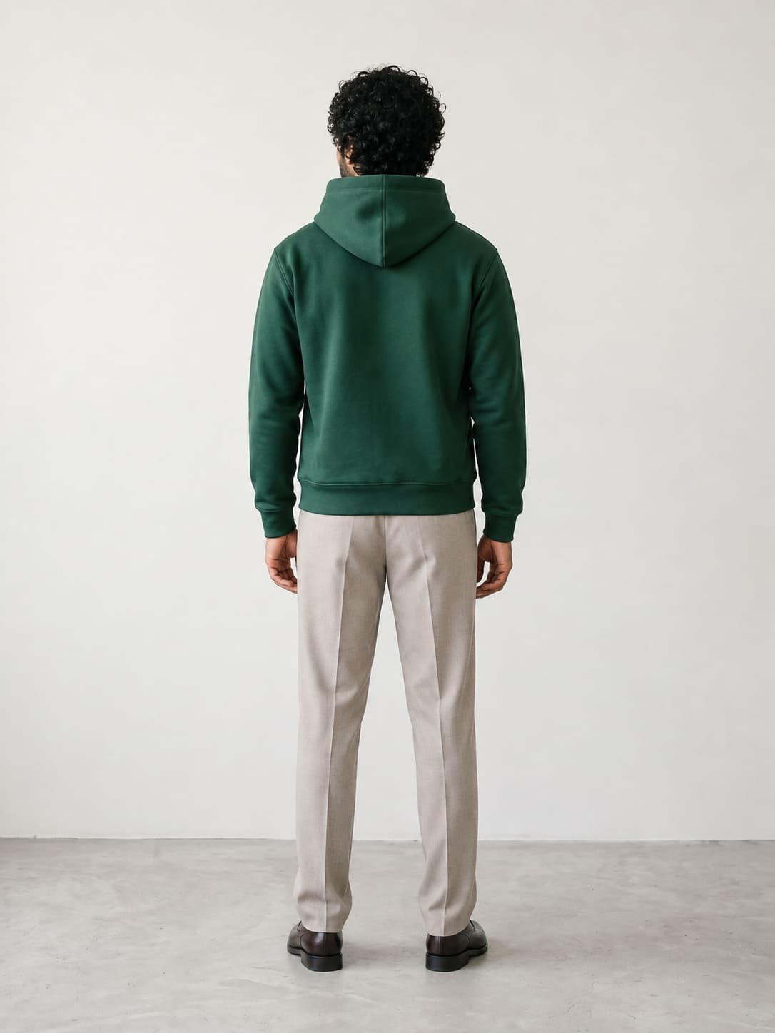 The Architectural Solid Hoodie - Back View