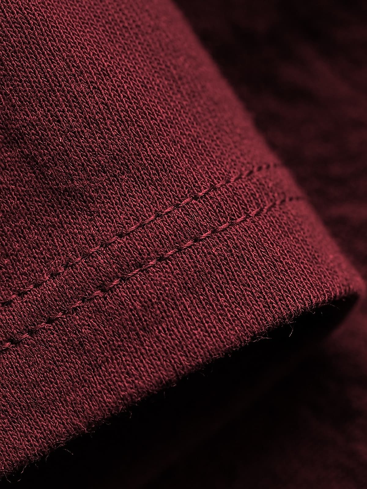 The 180 GSM Essential Tee - Bottom Seam View