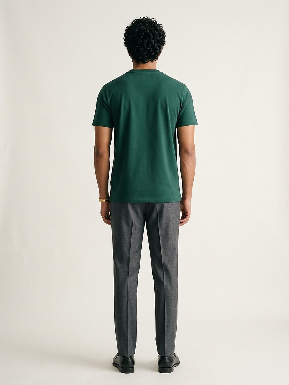 The 180 GSM Essential Tee - Back View